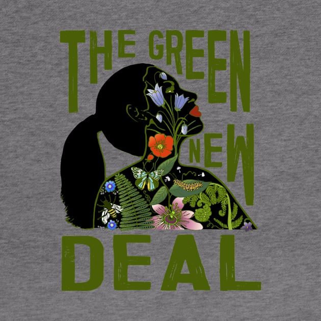 AOC - Green New Deal by BrookeFischerArt